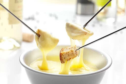 Receta de fondue de queso Allgäuer