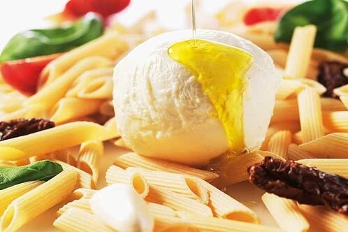 Receta de penne con Mozzarella
