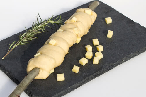 Receta de pan de palito con queso