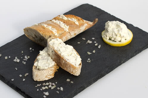 Receta de baguette con Queso fresco a la parrilla