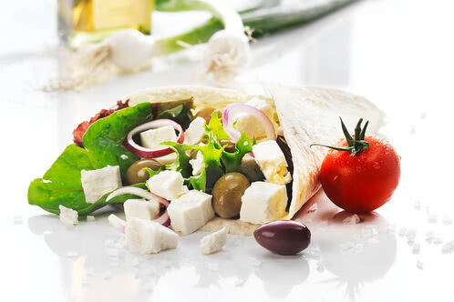 Receta de ensalada griega campestre
